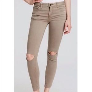 Free People Steel-wash Jeans